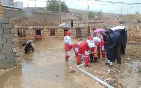 امدادرسانی به ۵۴۲ نفر در حوادث جوی شبانه‌روز گذشته