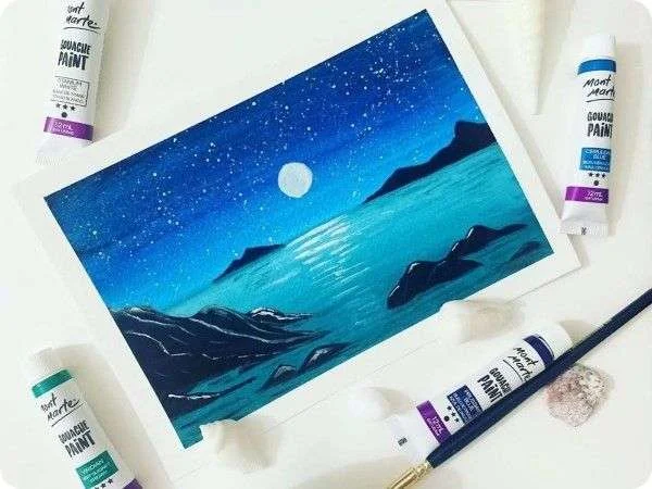 فواید نقاشی با گواش برای کودکان
