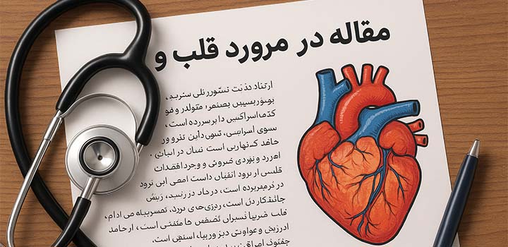 مقاله در مورد قلب و عروق