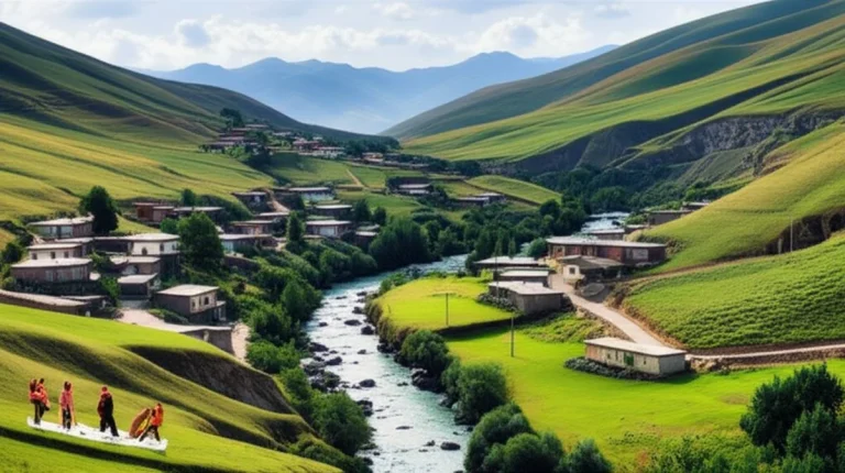تفریحات روستای صحنه کرمانشاه | راهنمای جامع و دیدنی ها