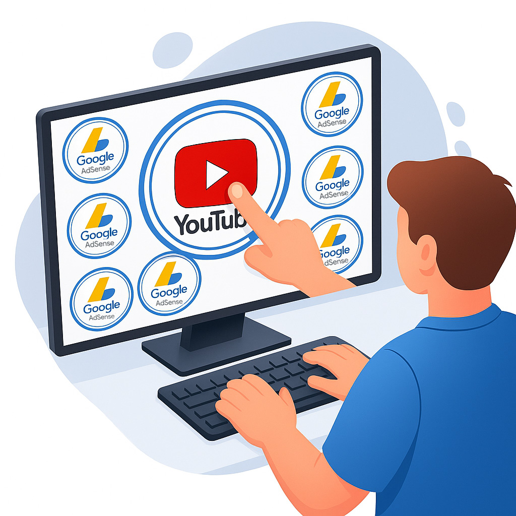 آموزش ساخت حساب گوگل ادسنس برای یوتیوب