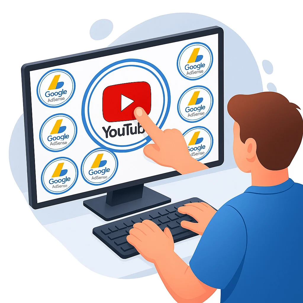 آموزش ساخت حساب گوگل ادسنس برای یوتیوب