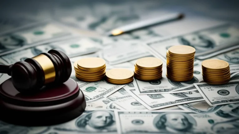 آیا پول نزول جرم است؟ بررسی جامع حکم قانونی و شرعی ربا و مجازات آن