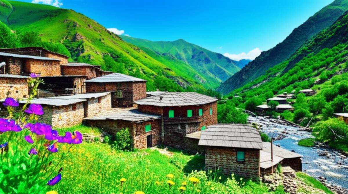جاذبه های گردشگری روستای هانی گرمله کردستان | راهنمای کامل