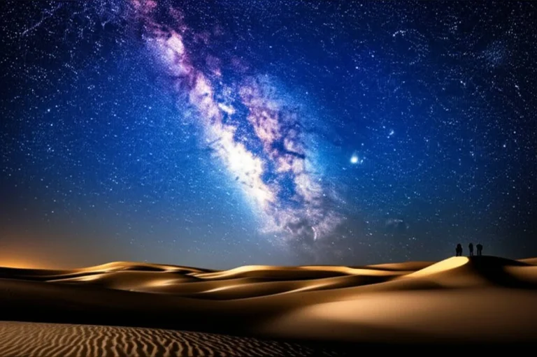 تماشای ستاره ها در دل کویر: راهنمای جامع رصد آسمان شب در سال 1405