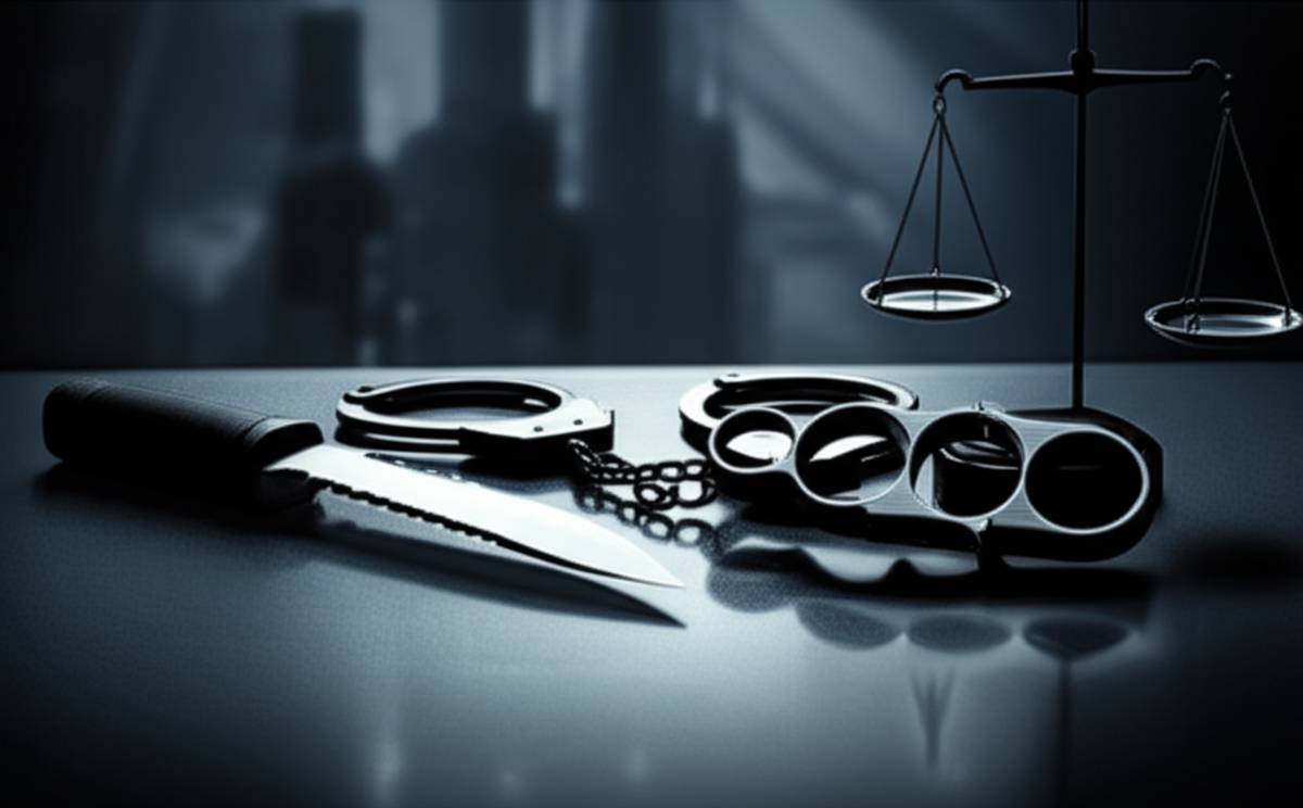 وکیل جرم همراه داشتن سلاح سرد چیست؟ مجازات و عواقب آن